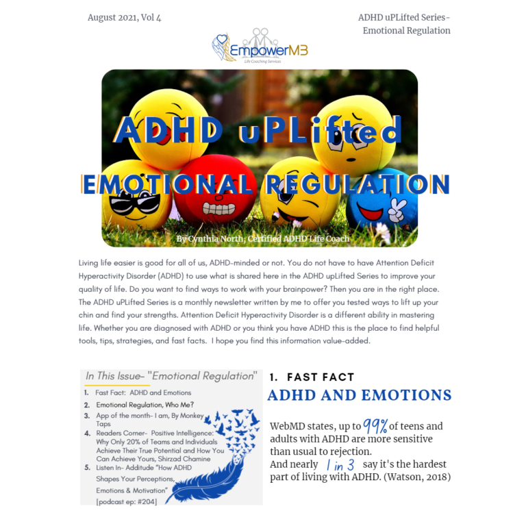 August 2021-ADHD uPLifted Series on Emotion 😨