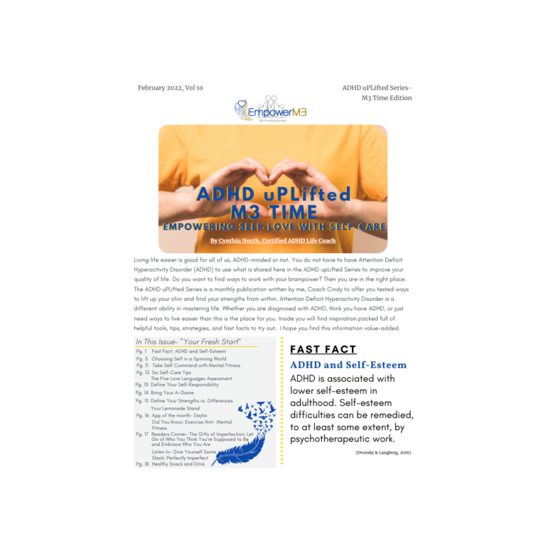 February 2022- ADHD uPLifted Series- M3 Time Edition