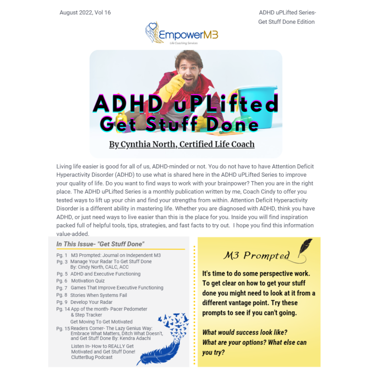 August 2022- ADHD uPLifted Series- Get Stuff Done