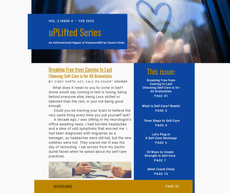 Self-Care- An uPLifted Series- Feb 2023